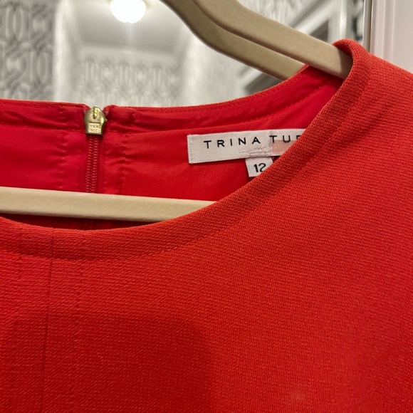 Trina Turk Vibrant Red Mini Skirt - Picture 5 of 5